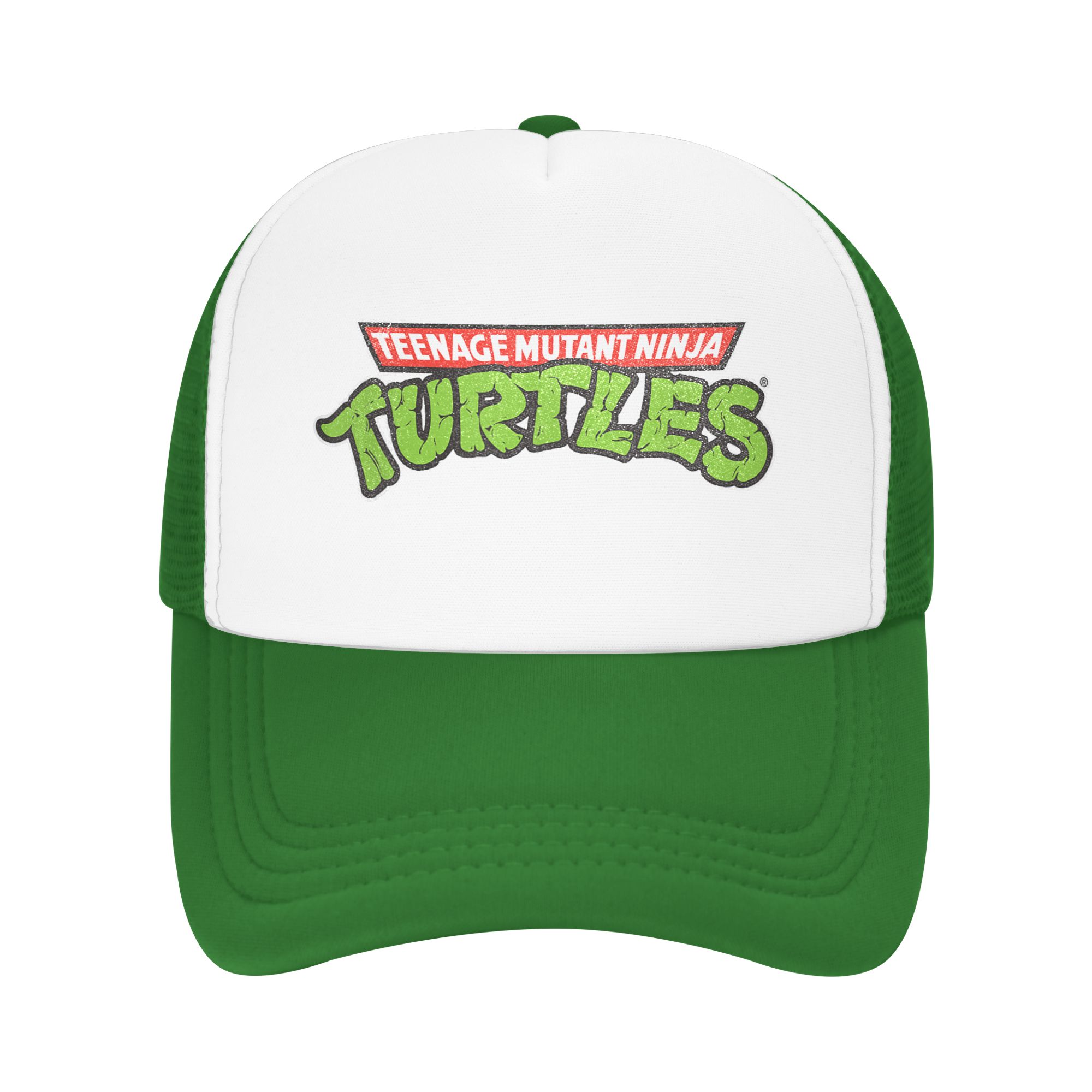 Trucker Cap Mesh - قبعات تروكر بشعار نينجا تيرتلز الكلاسيكي،