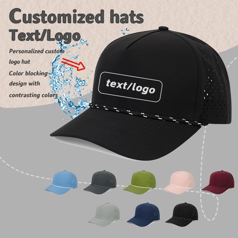 Trucker Cap Mesh - مخصص خمسة لوحة حبل الزخرفية شبكة