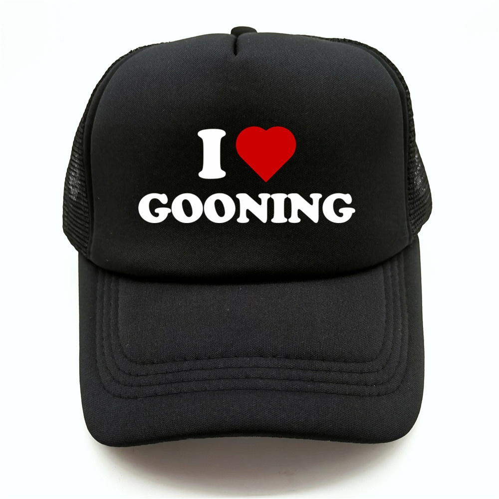 مضحك أنا أحب Gooning قبعات الب - مراجعة Trucker Cap Mesh وسعره
