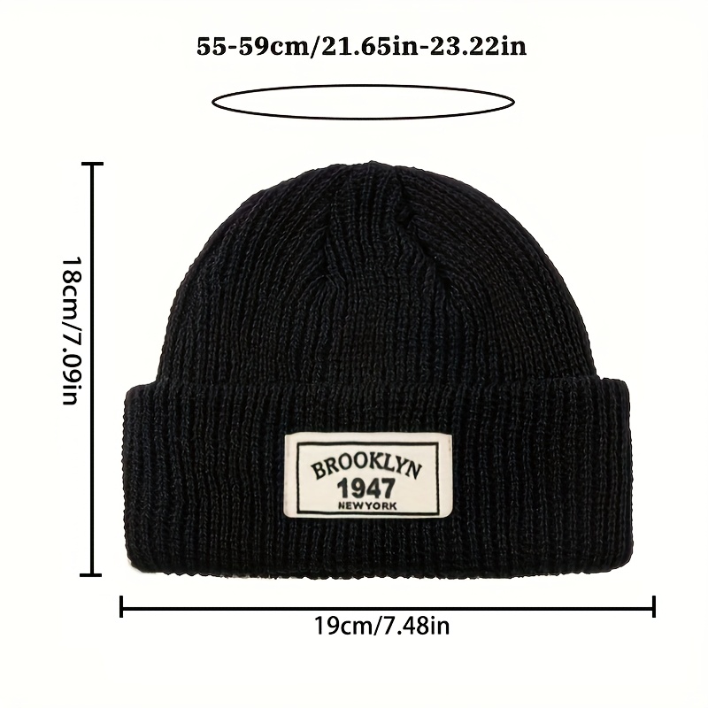 قبعة شتوية دافئة منسوجة بتصميم - مراجعة Beanie Cuffed Knit وسعره