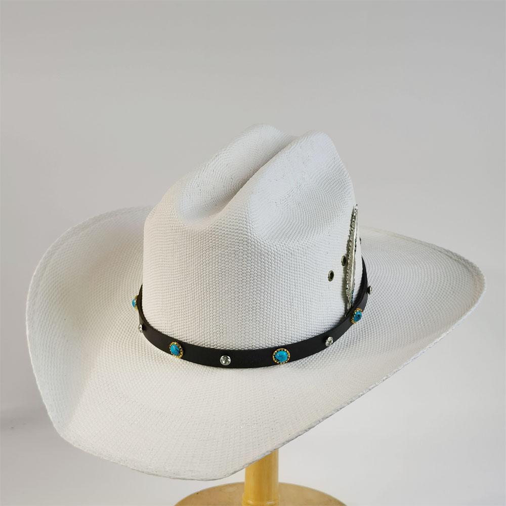 قبعة رعاة البقر الرجالية ذات ا - مراجعة Cowboy Hat Straw وسعره