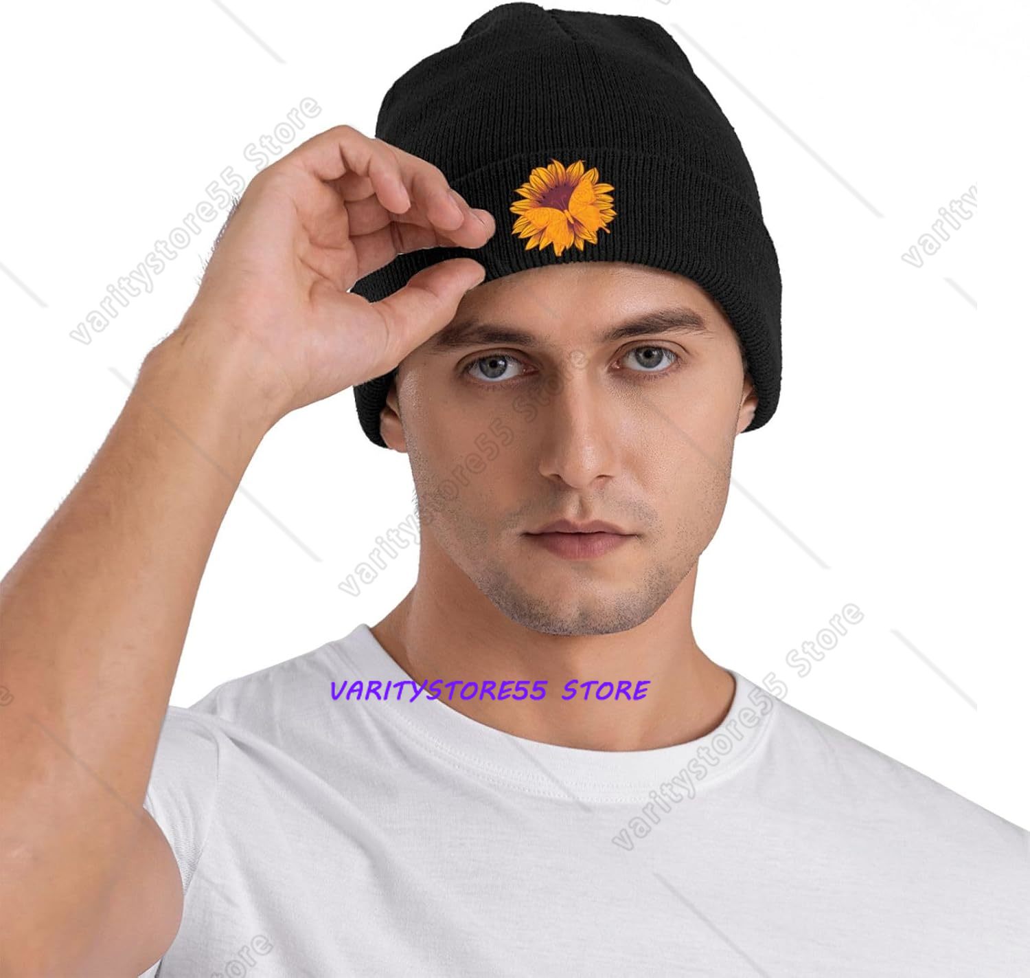 قبعة صوفية محبوكة بتصميم فراشة - مراجعة Beanie Cuffed Knit وسعره