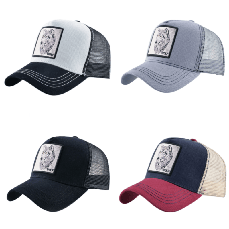 قبعة بيسبول شبكية مطرزة بتصميم - مراجعة Trucker Cap Mesh وسعره