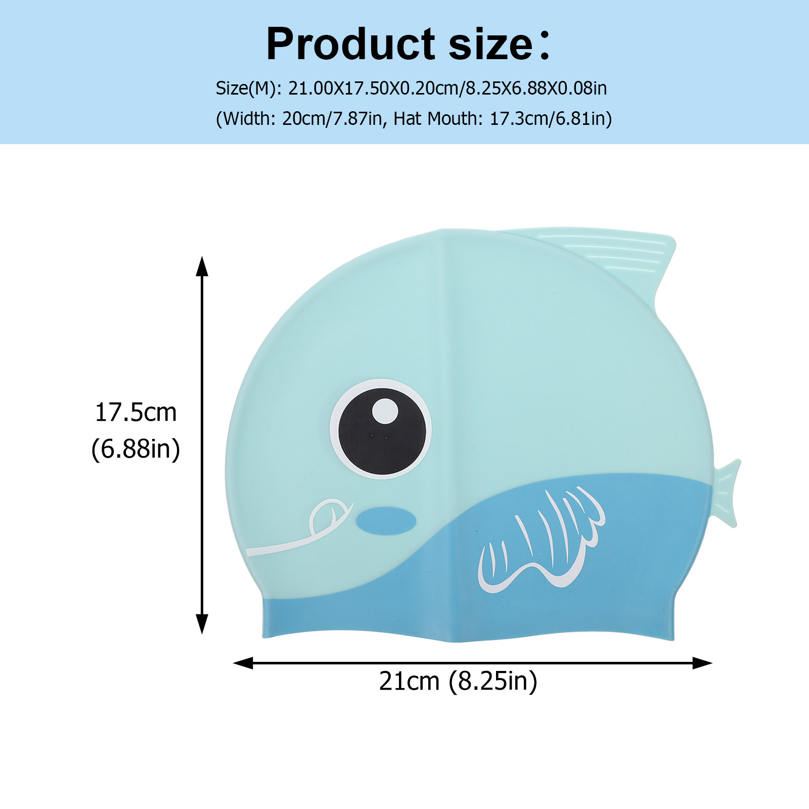 قبعة سباحة للأطفال مصنوعة من ا - مراجعة Swim Hat Silicone وسعره